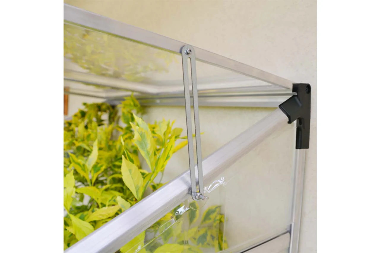 Maze Lean-To Premium Polycarbonate Greenhouse 4' x 2' - Image 6
