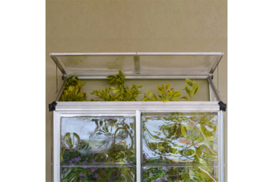 Maze Lean-To Premium Polycarbonate Greenhouse 4' x 2' - Image 7