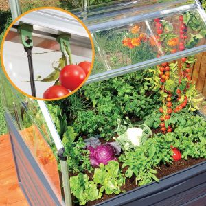 Maze Plant Inn Raised Garden Bed Planter with Mini Greenhouse - Image 13