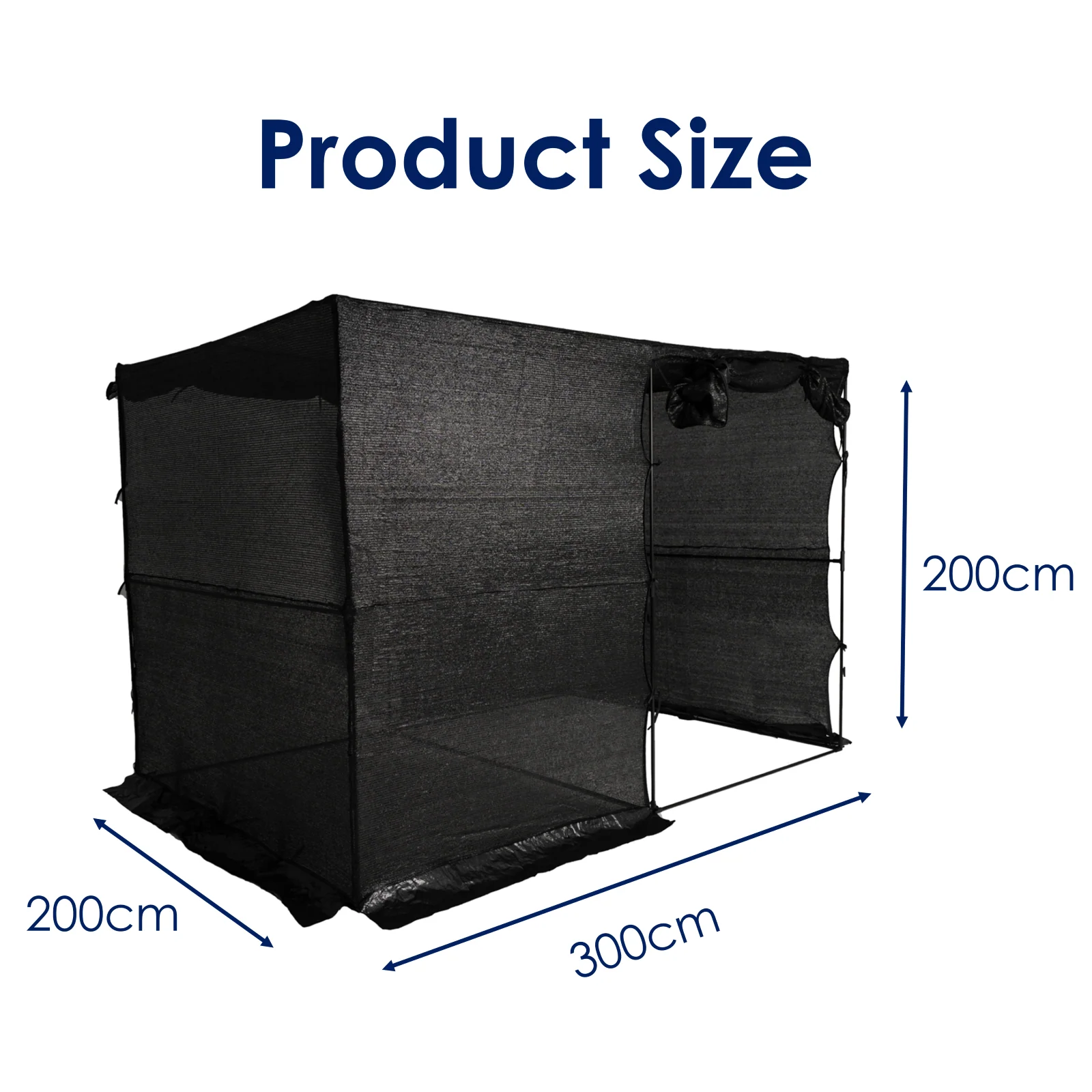 Maze Shade Crop Protection Cage – Large 3m x 2m x 2m - Image 6
