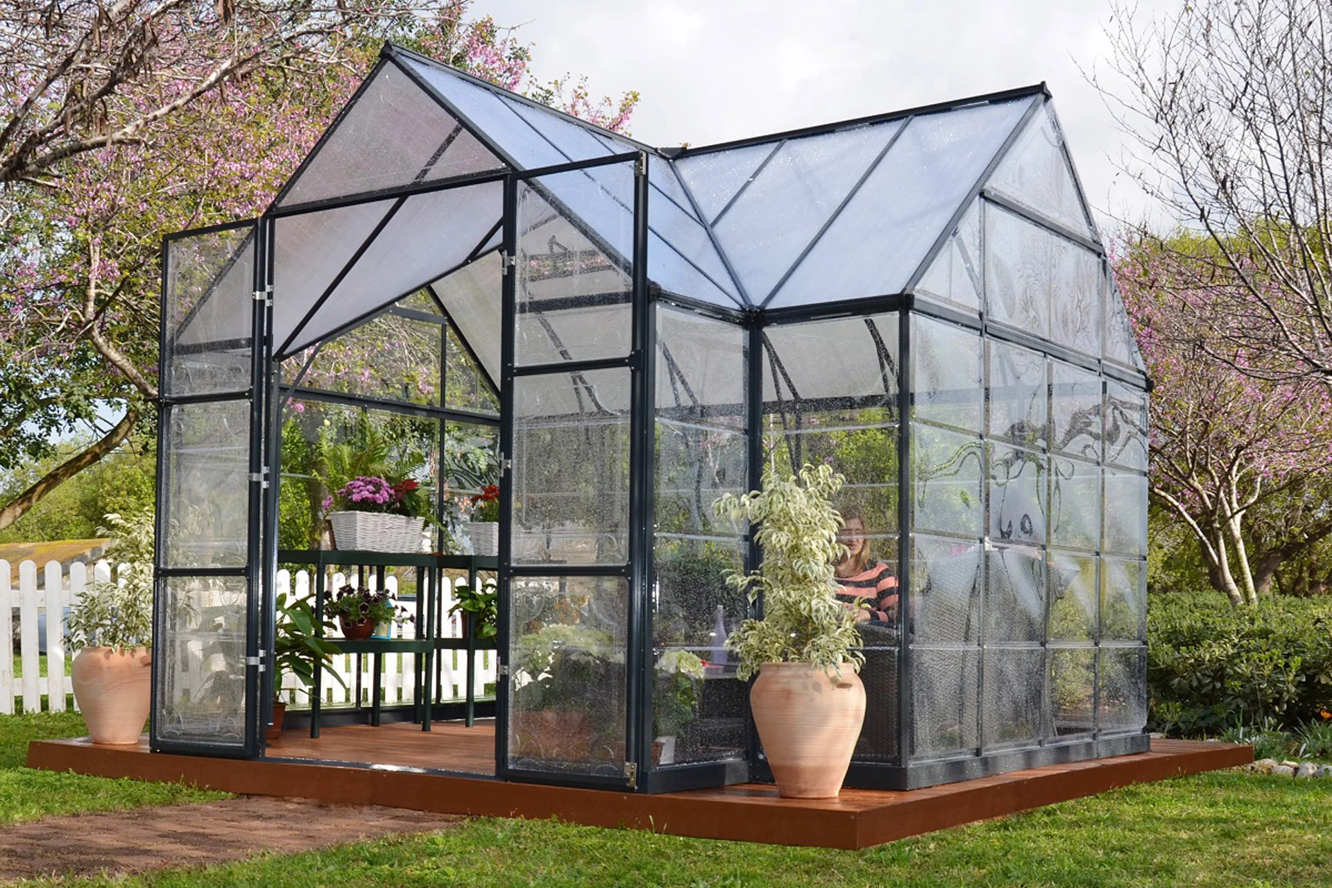 Maze Victory Premium Polycarbonate Greenhouse - Image 4