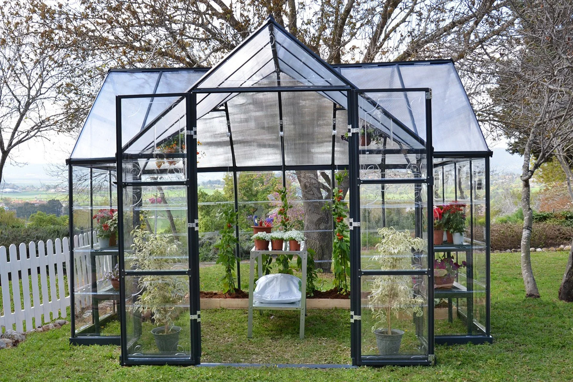 Maze Victory Premium Polycarbonate Greenhouse - Image 8