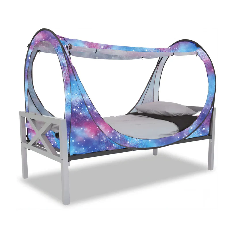 Maze Pop up Play and Sensory Privacy Bed Tent - Galaxy - Image 2