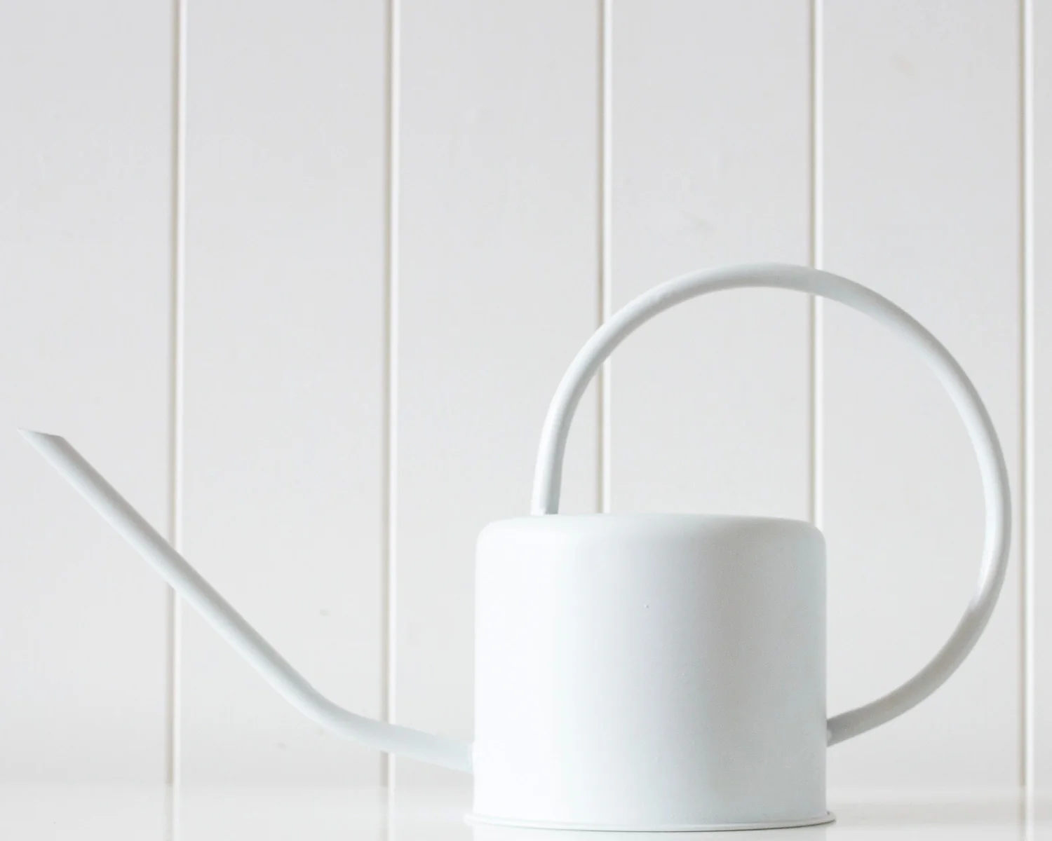 Rayell Metal Watering Can - Croy - White - Image 3