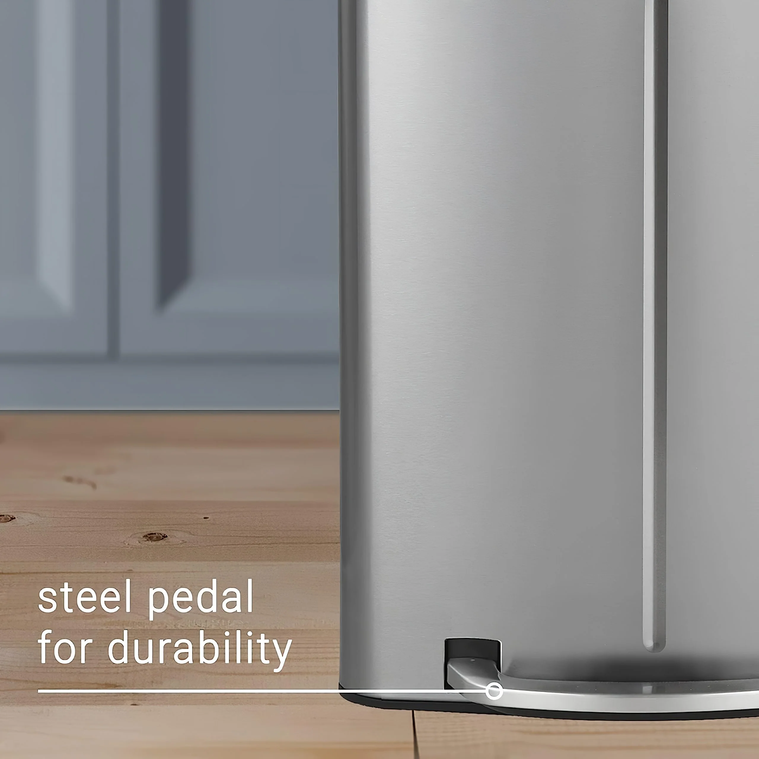 Stainless Steel 2 Compartment Pedal Bin - 2 x 20L - Image 5