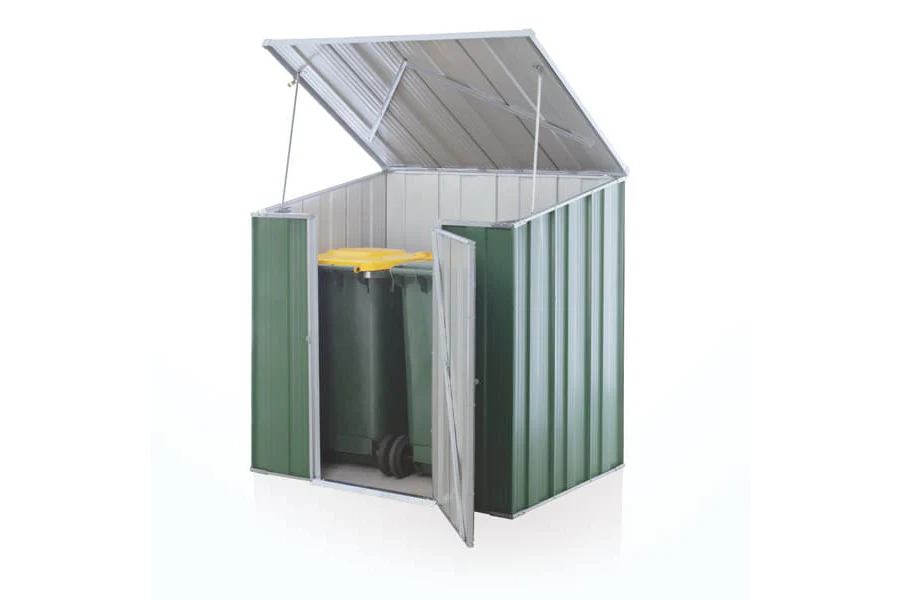 StoreMate Utility Storage S43 Steel Garden Shed - 1.41m x 1.07m x 1.48m - Image 2