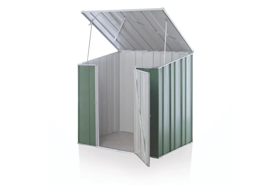 StoreMate Utility Storage S43 Steel Garden Shed - 1.41m x 1.07m x 1.48m - Image 3