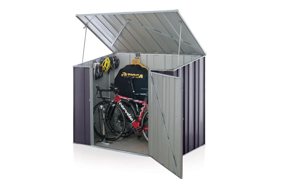 StoreMate Utility Storage S53 Steel Garden Shed - 1.76m x 1.07m x 1.26m - Image 3