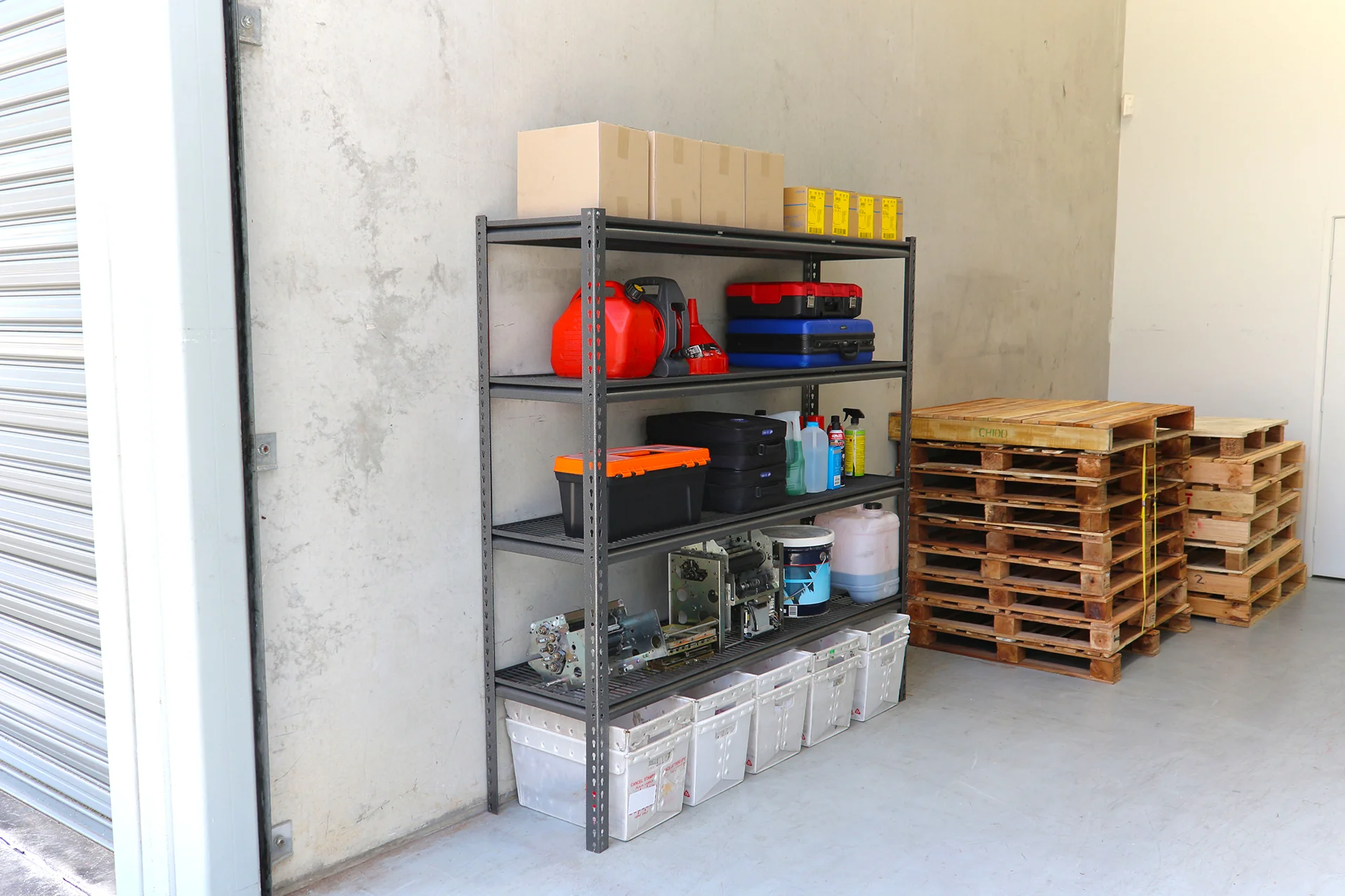 Summit Heavy Duty Rivet Shelving - Mesh Shelves 1830H x 1820W x 472D - Image 3