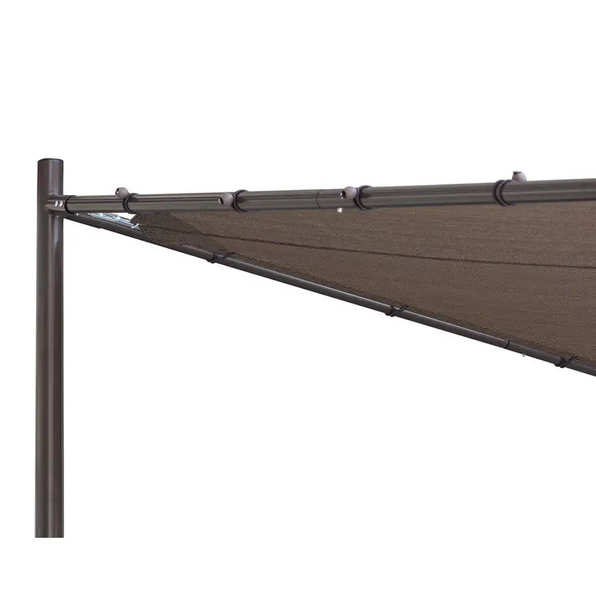 Takasho Four Post Steel Frame Butterfly Shade Gazebo - Image 6