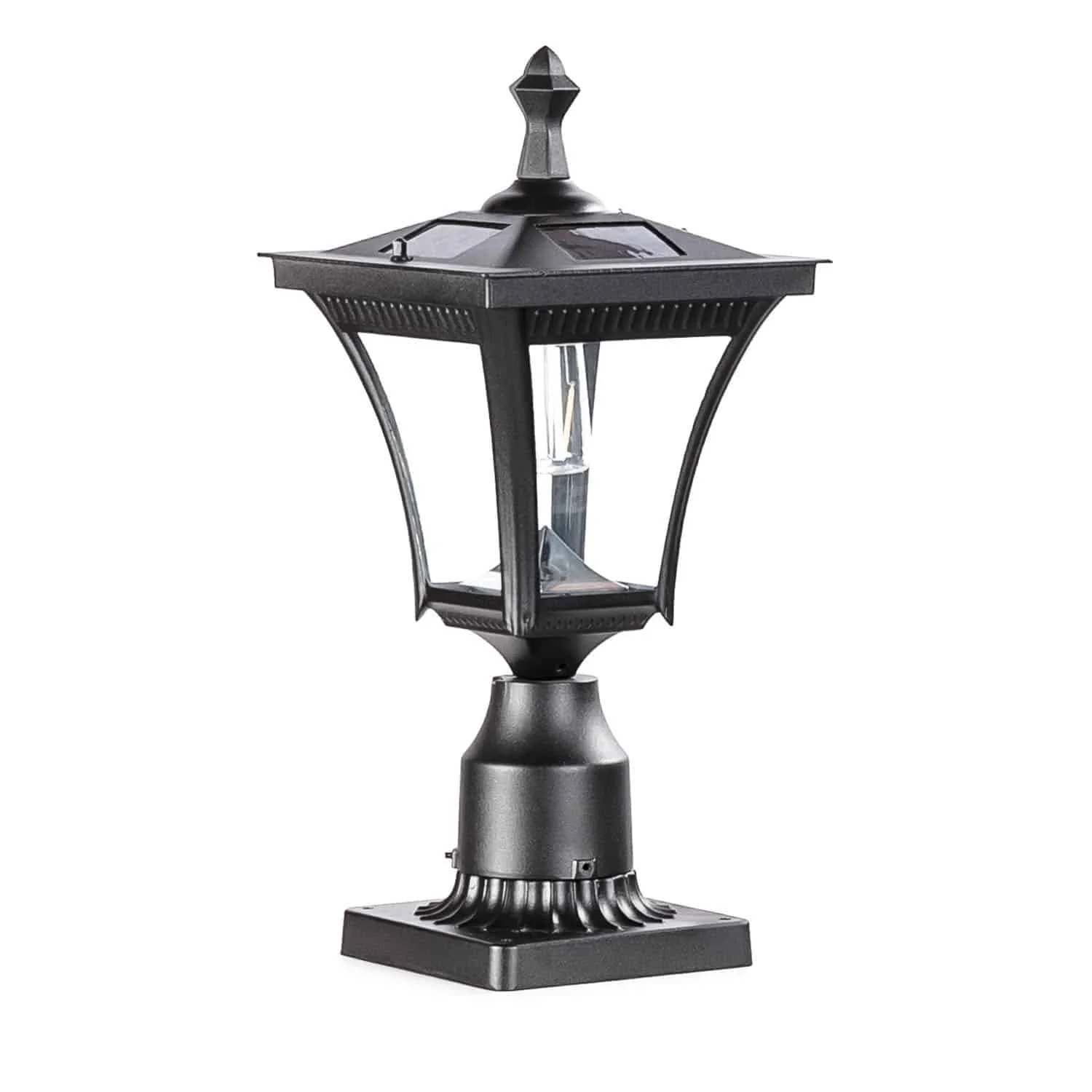 Takasho Solar Post Coach Light Heritage Style Lamp - Image 2
