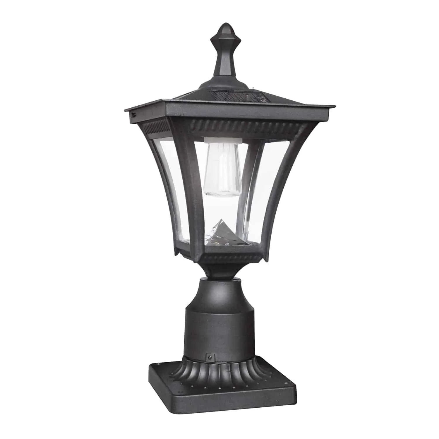 Takasho Solar Post Coach Light Heritage Style Lamp - Image 3