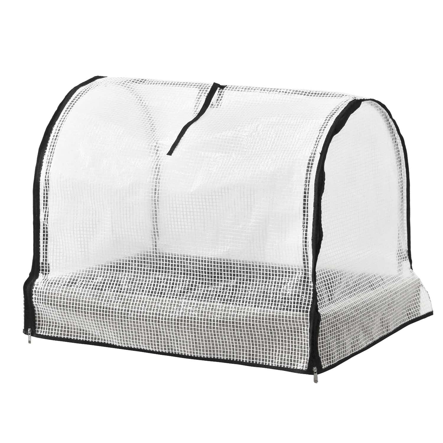 VegTrug 8 Pocket Herb Garden Frame with PE Greenhouse and Micro Mesh Covers - Image 3