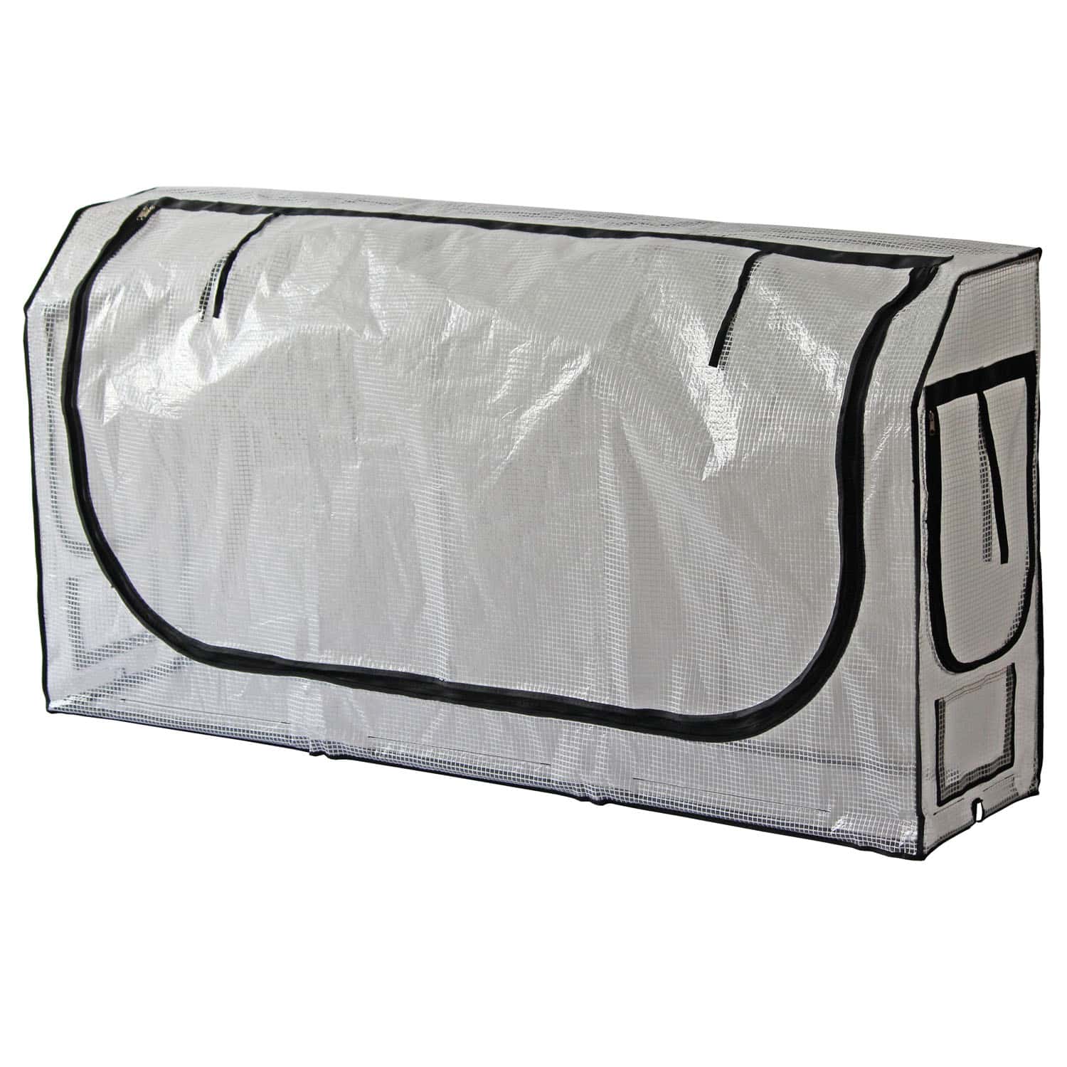 VegTrug 90cm Frame with PE Greenhouse and Shade Covers for Medium 1.8m Wall-hugger - Image 5