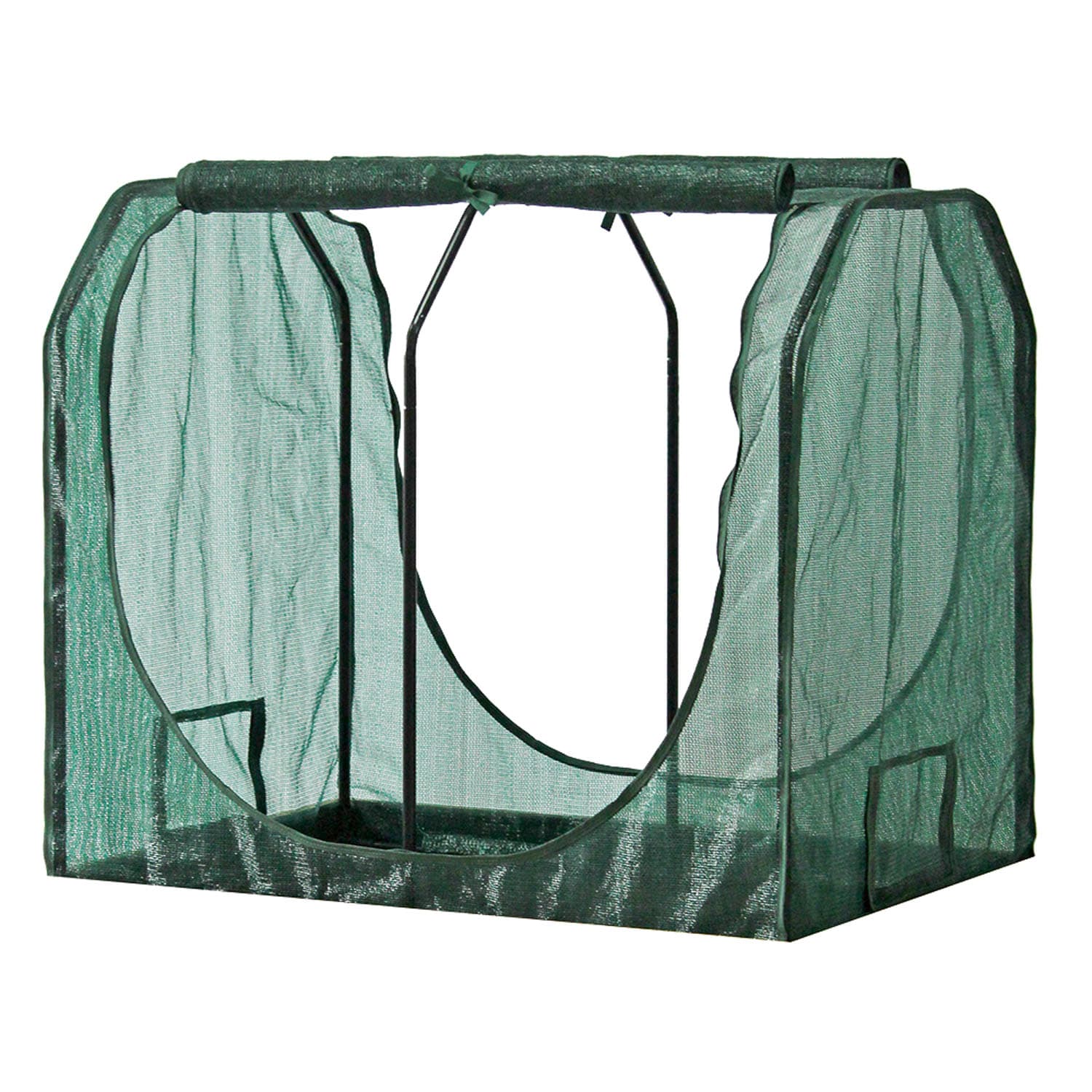 VegTrug 90cm Frame with PE Greenhouse and Shade Covers for Small 1m Classic Planter - Image 9