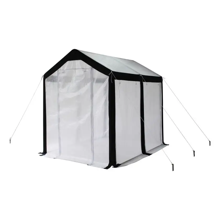 VegTrug Deluxe Steel Frame Walk-In Greenhouse with PE Cover - Image 3