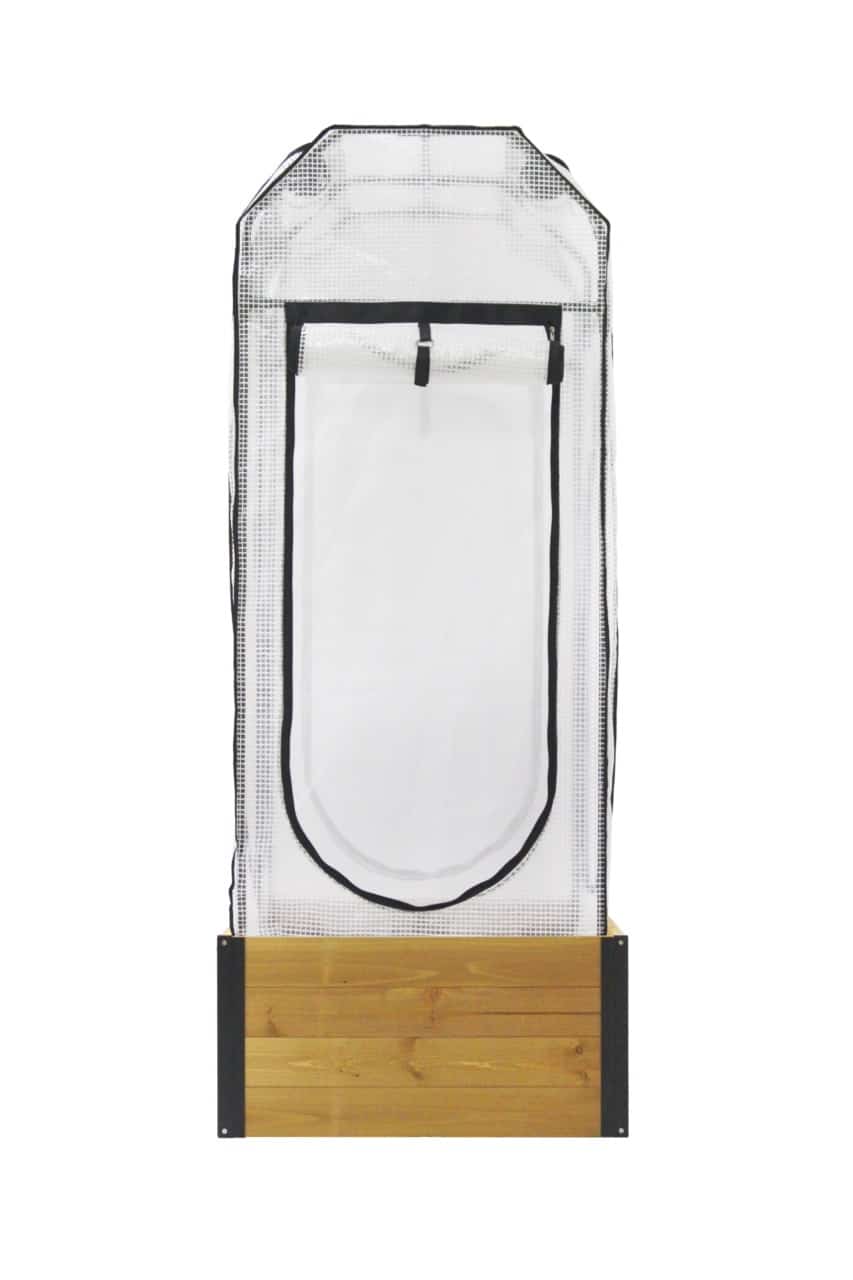 VegTrug Large Raised Garden Bed Grow Kit with Cover - Natural - Image 11
