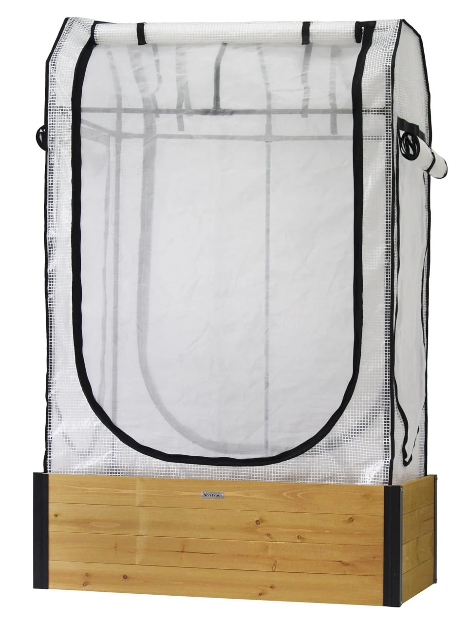 VegTrug Large Raised Garden Bed Grow Kit with Cover - Natural - Image 5