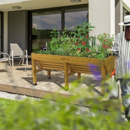 VegTrug Self Watering Insert Kit for 1.8m Medium Classic Timber Planter - Image 3