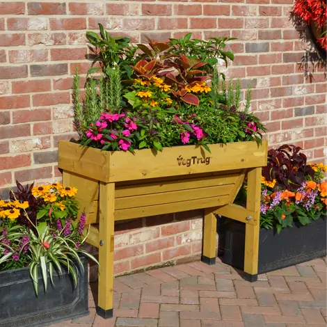 VegTrug Self Watering Insert Kit for 1m Small Wall-hugger Timber Planter - Image 3