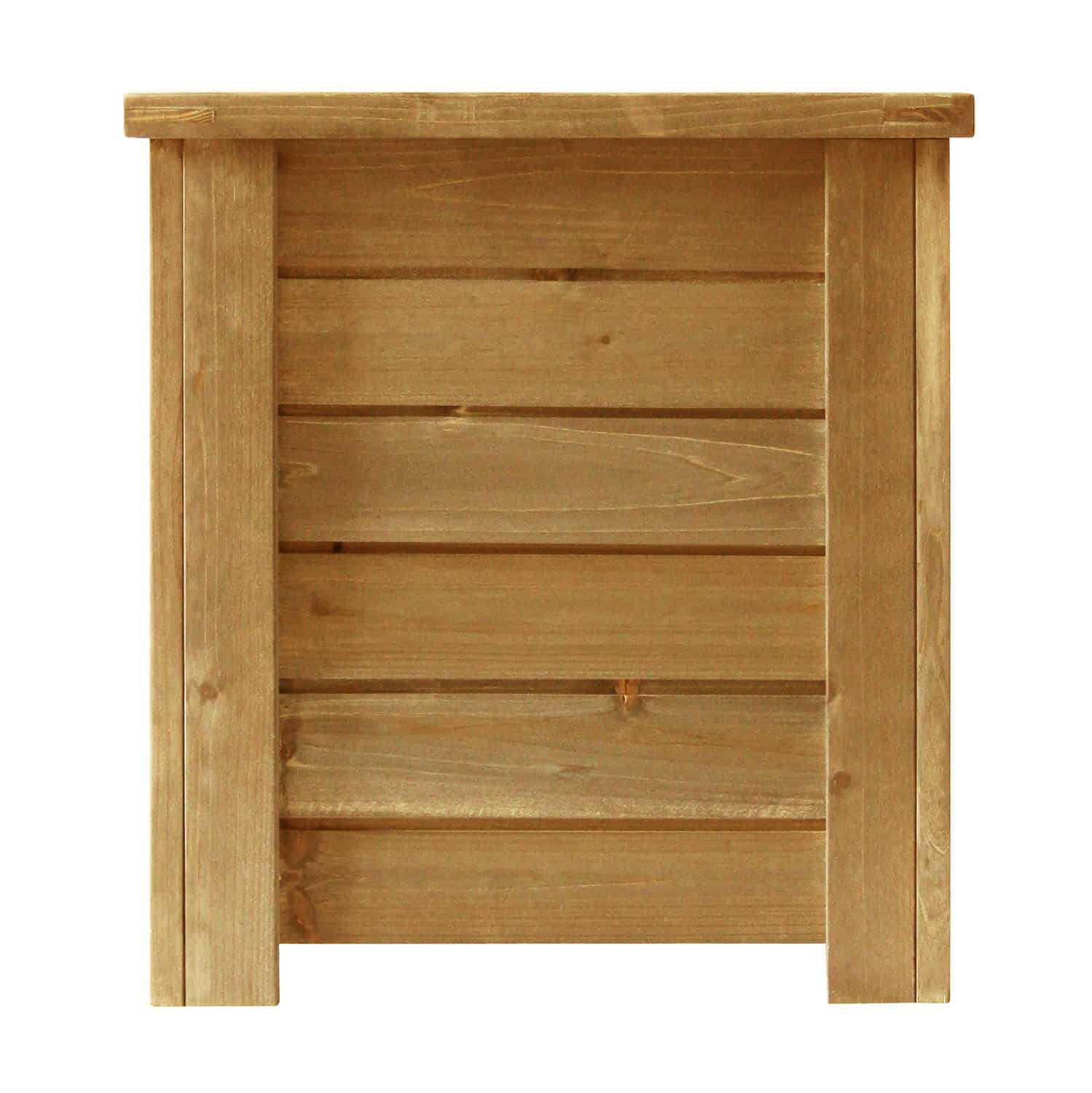 VegTrug Timber Square Planter Box 350 x 350 x 400mm Natural - Image 3