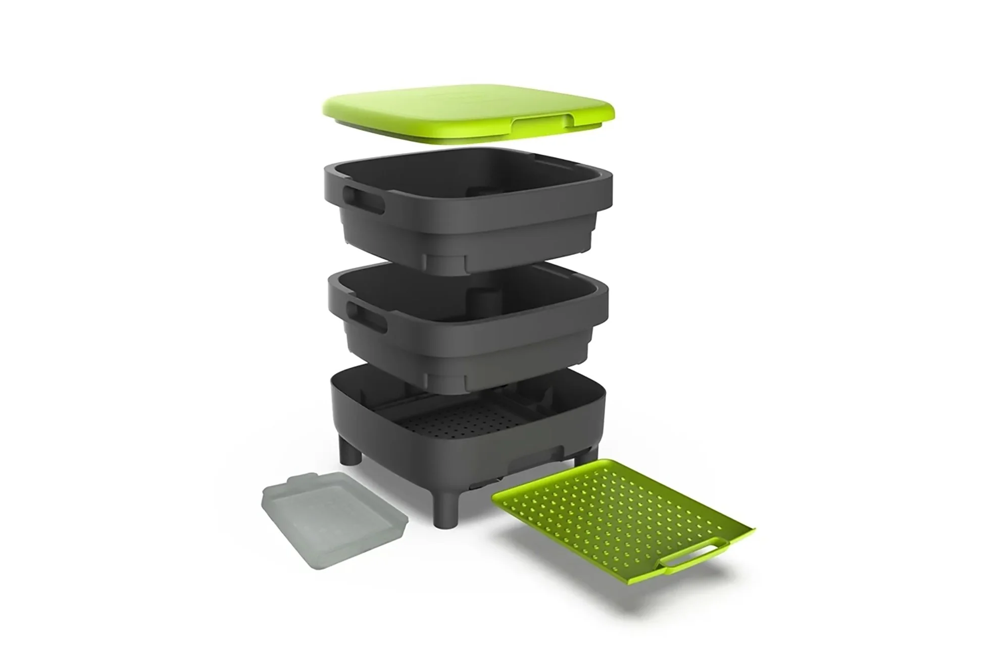 Maze Compact Worm Farm - Australian Made + 2 Tier Shelf Storage Unit + 1000 Worms - Image 6