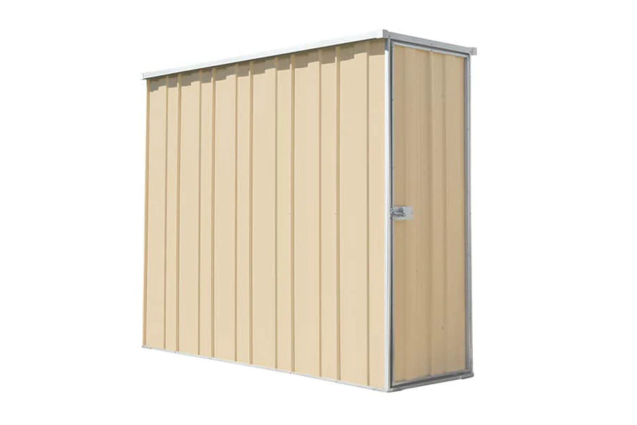 YardStore F26-S Steel Garden Shed - 0.72m x 2.1m x 1.8m - Image 3