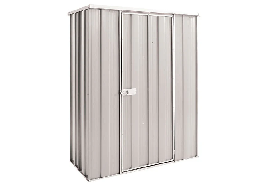 YardStore F42-S Steel Garden Shed - 1.41m x 0.72m x 1.8m - Image 4