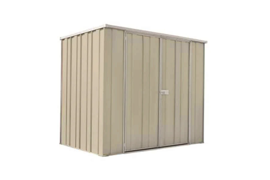 YardStore F64-D Steel Garden Shed - 2.1m x 1.41m x 1.8m - Image 3