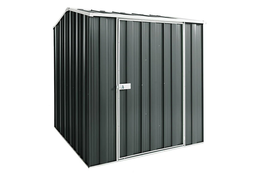 YardStore G56-S Steel Garden Shed - 1.76m x 2.1m x 2.02m - Image 2